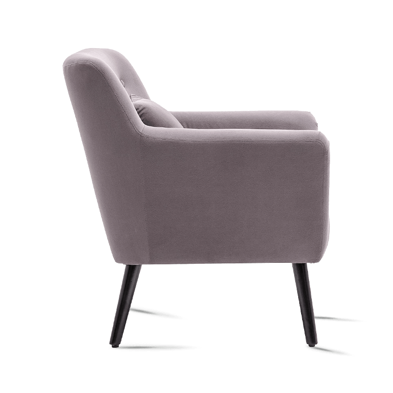 MC-1103 Fauteuils met accent in fluweel in de woonkamer met comfortabele bekleding