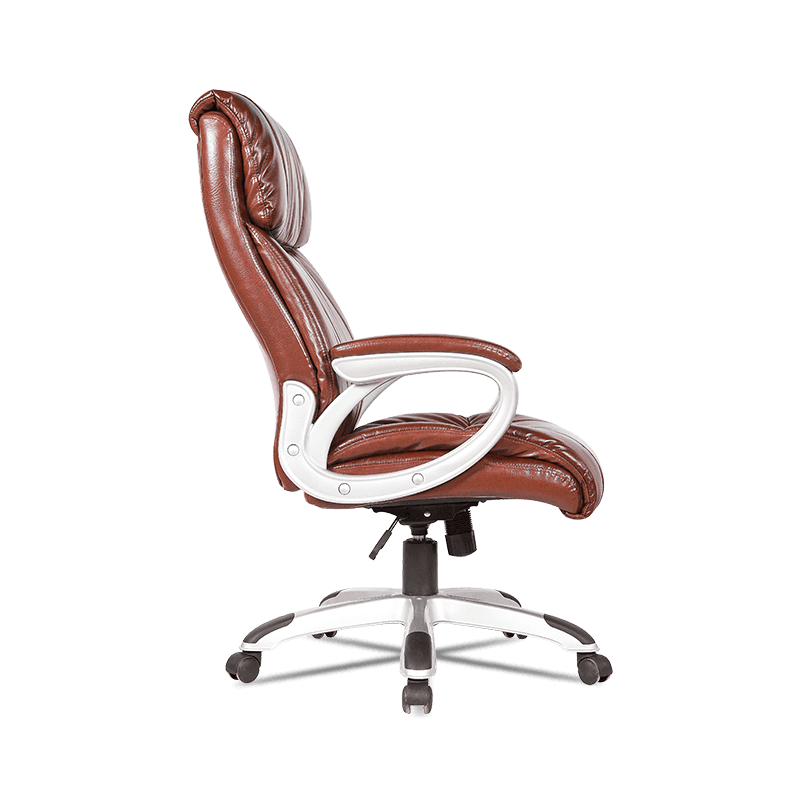 MC-7108 PU leer + PVC Executive bureaustoel met armleuningen lendensteun