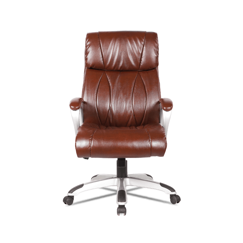 MC-7108 PU leer + PVC Executive bureaustoel met armleuningen lendensteun