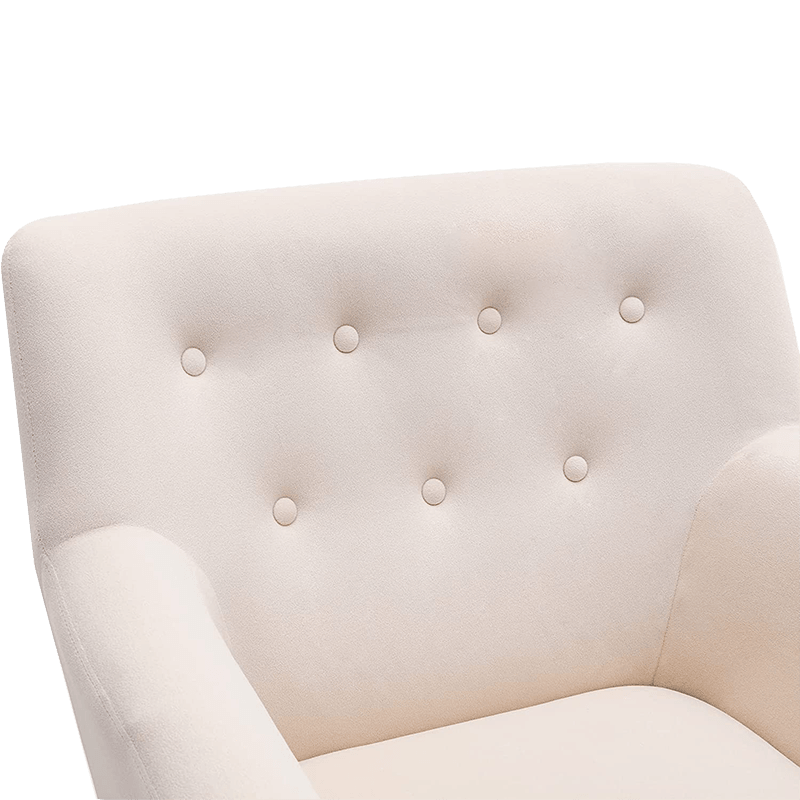 MC-1103 Fauteuils met accent in fluweel in de woonkamer met comfortabele bekleding